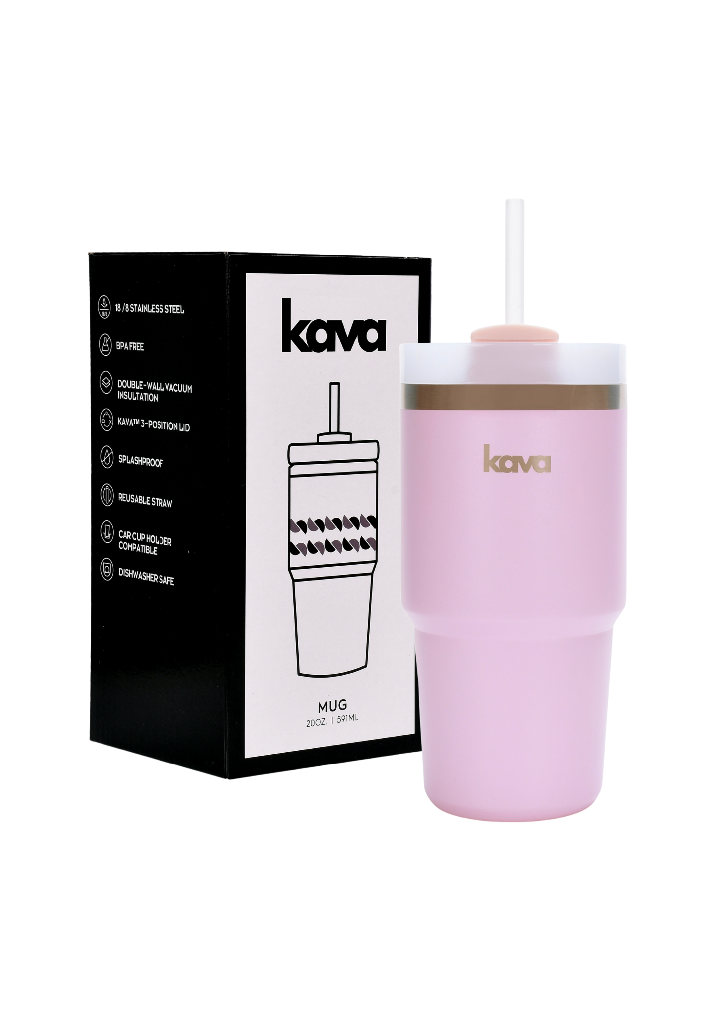 Pink Mug - kava- 11.0