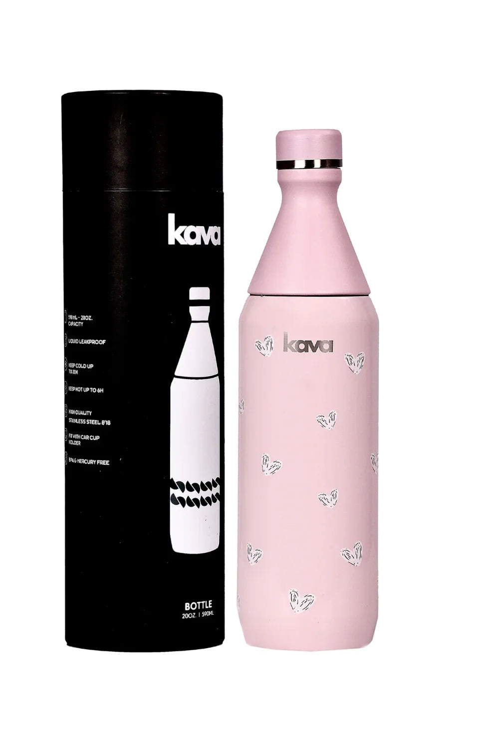2in1 Hearts Bottle - kava- 12.0
