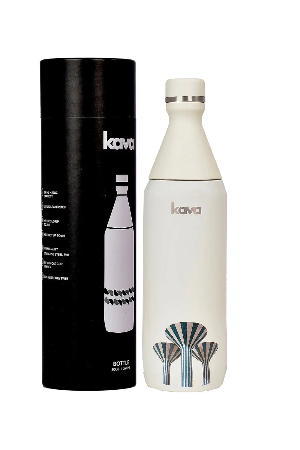 2in1 Water Towers Bottle - kava- 12.0