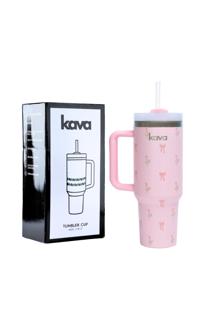 Bows & Flowers Tumbler