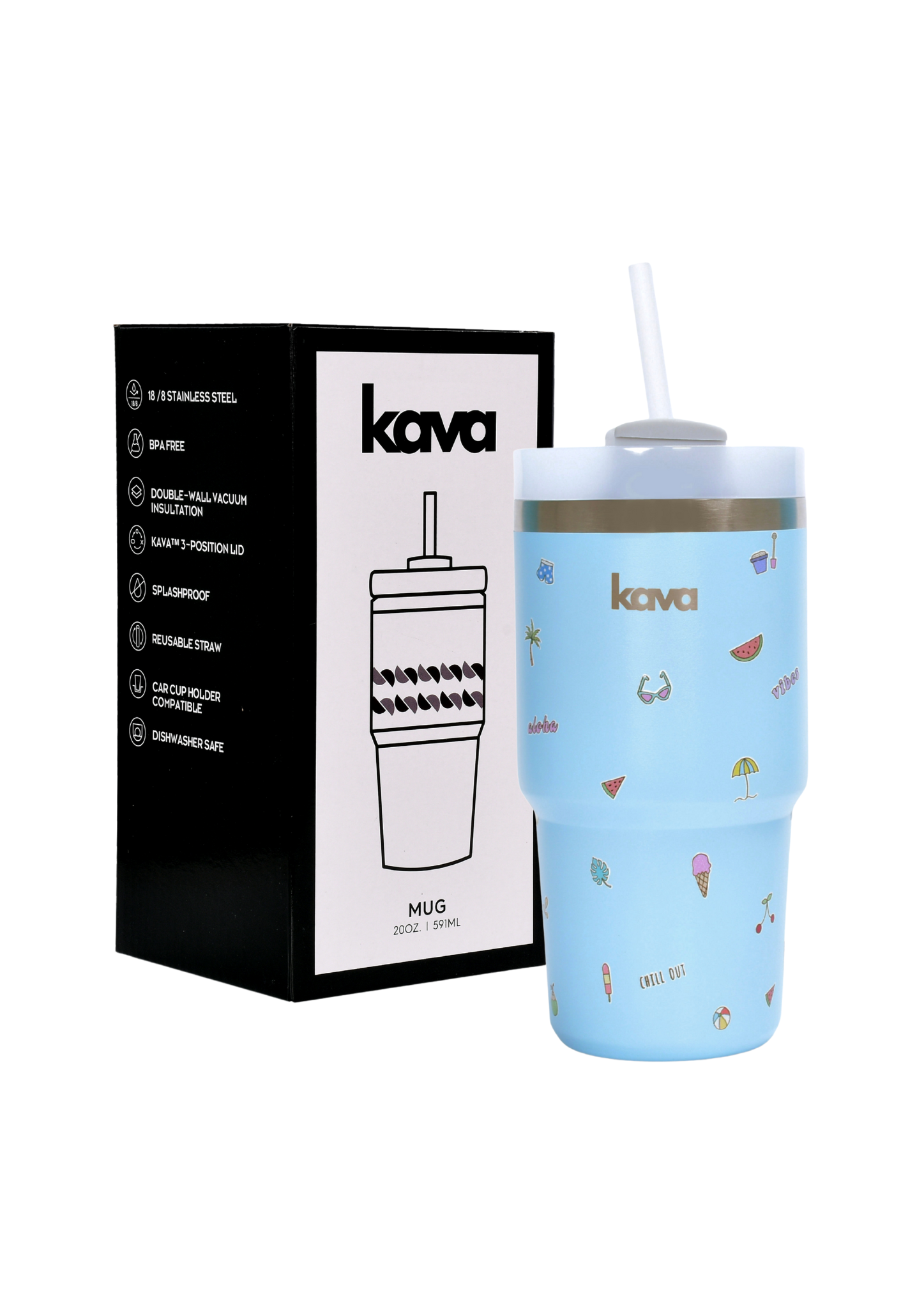 kava Beach Mug