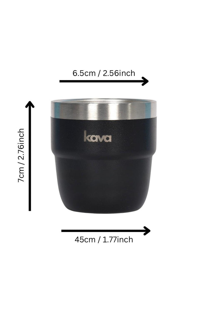 kava Black Espresso Cup - kava