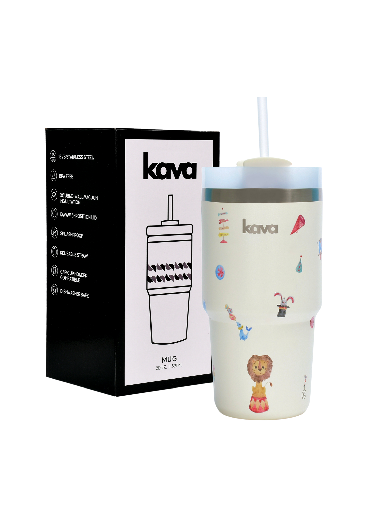Circus Mug - kava- 11.0