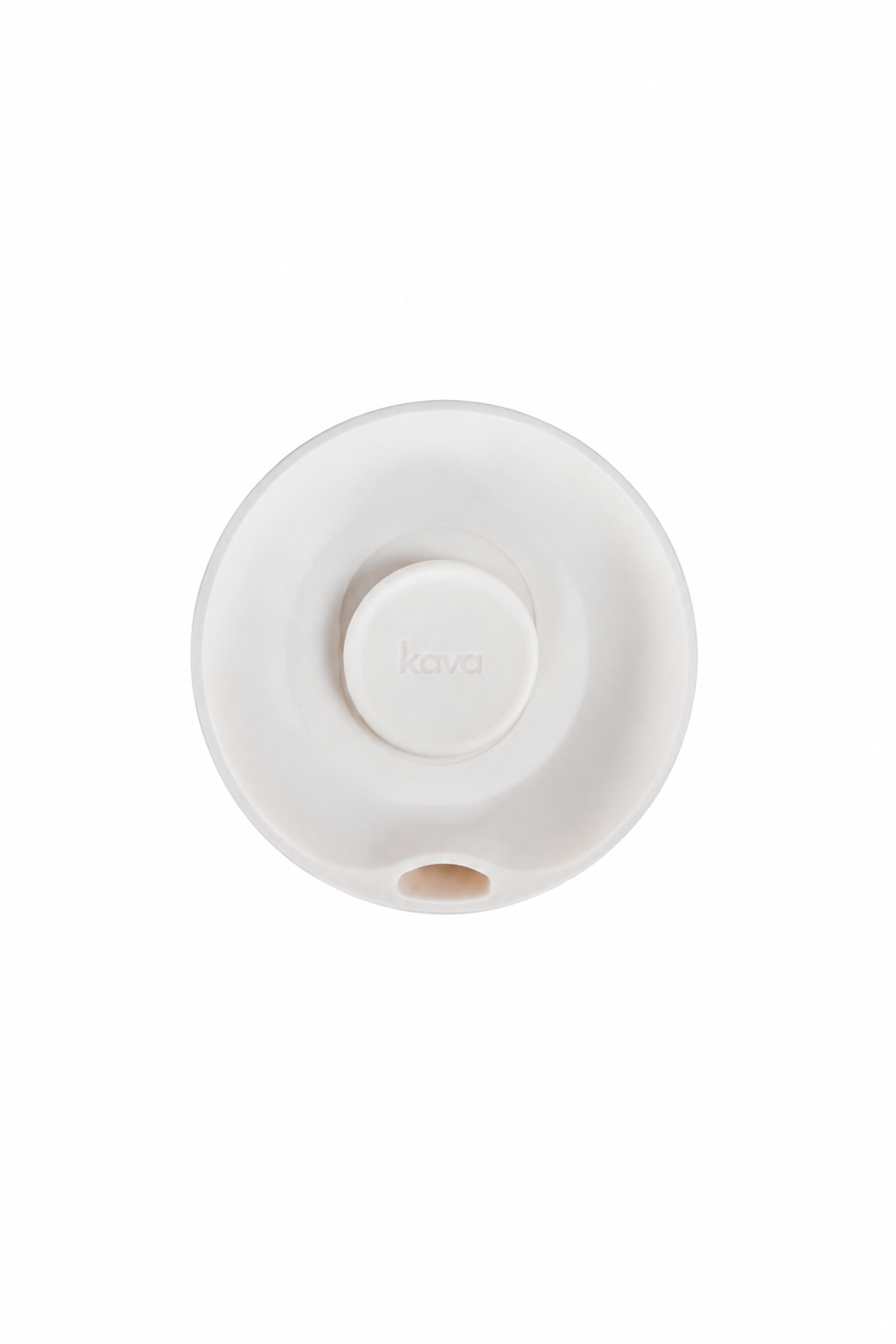 Kava Go Cup lid and straw detail
