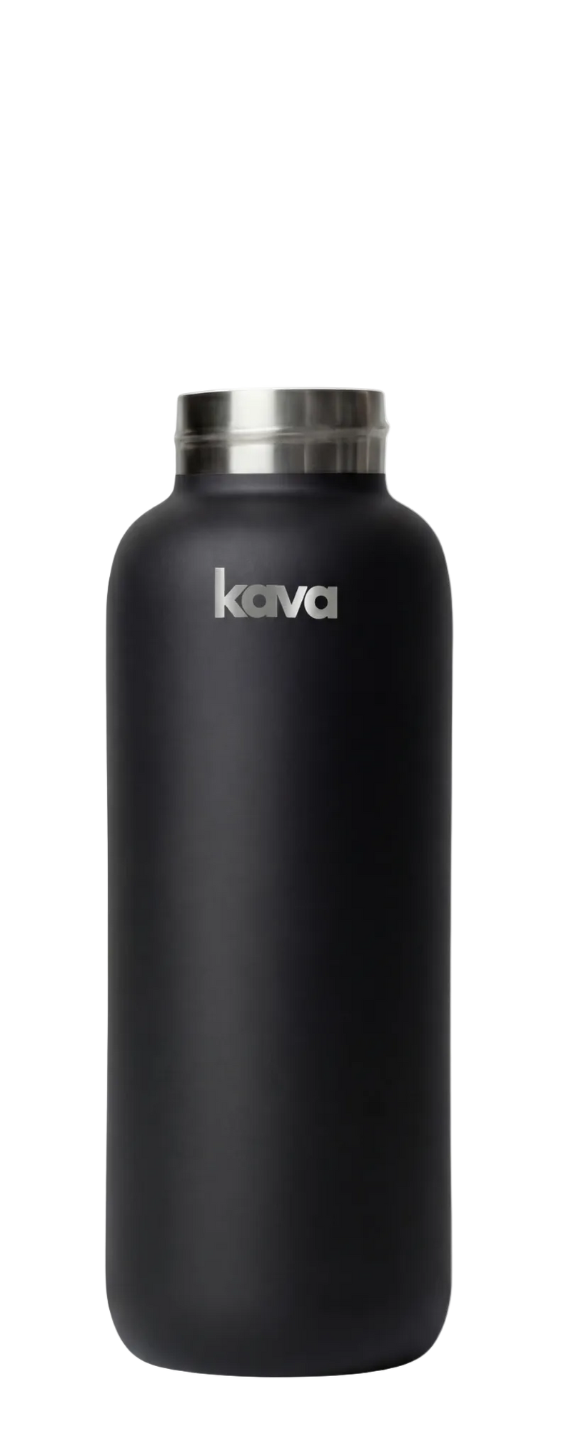 Kava Daily Bottle in black, modular water bottle