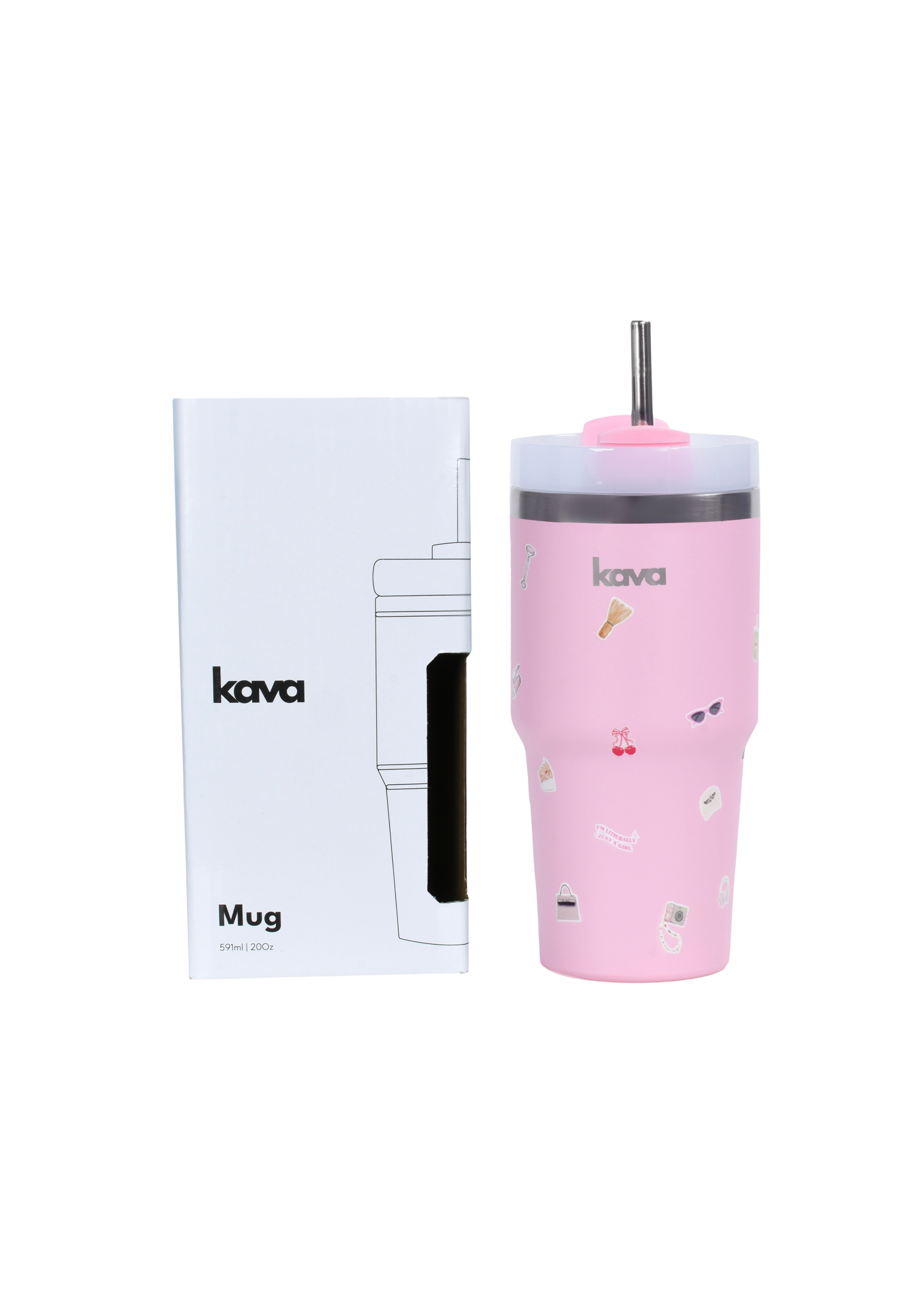 Kava Girly Mug, lifestyle photo