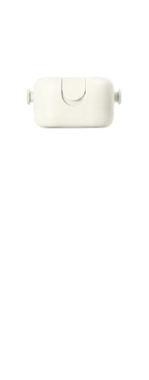 Kava Daily Cap in beige, replacement cap for modular bottle