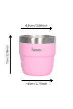 Pink Espresso Cup - kava- 5.0