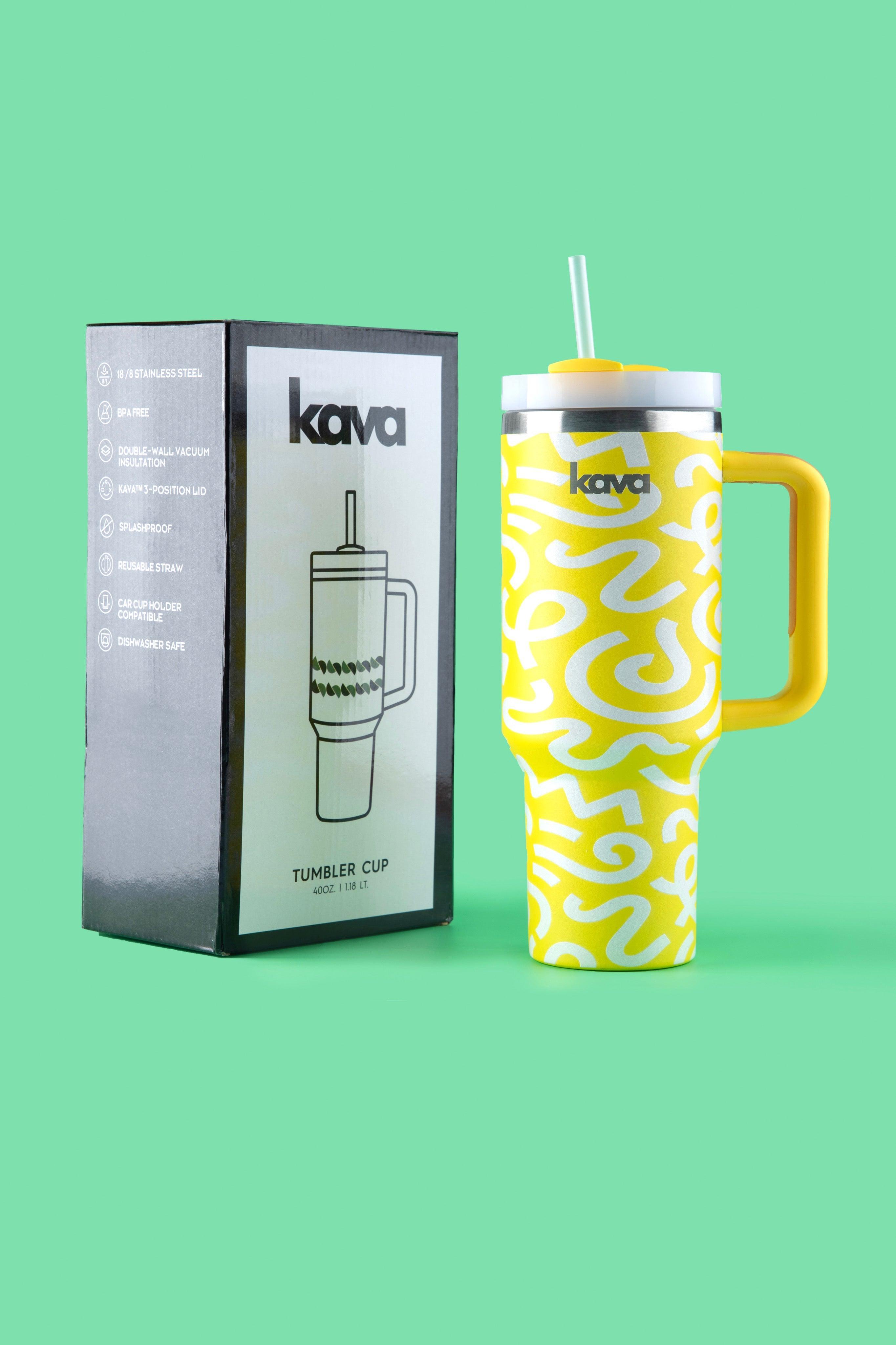 Yellow Tumbler - kava- 14.0