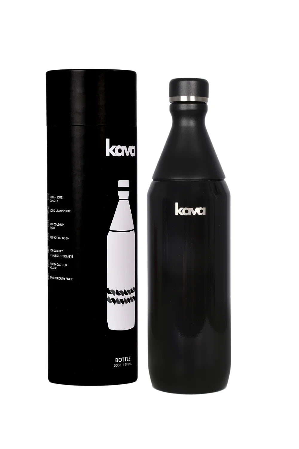 kava 2in1 Black Bottle - kava
