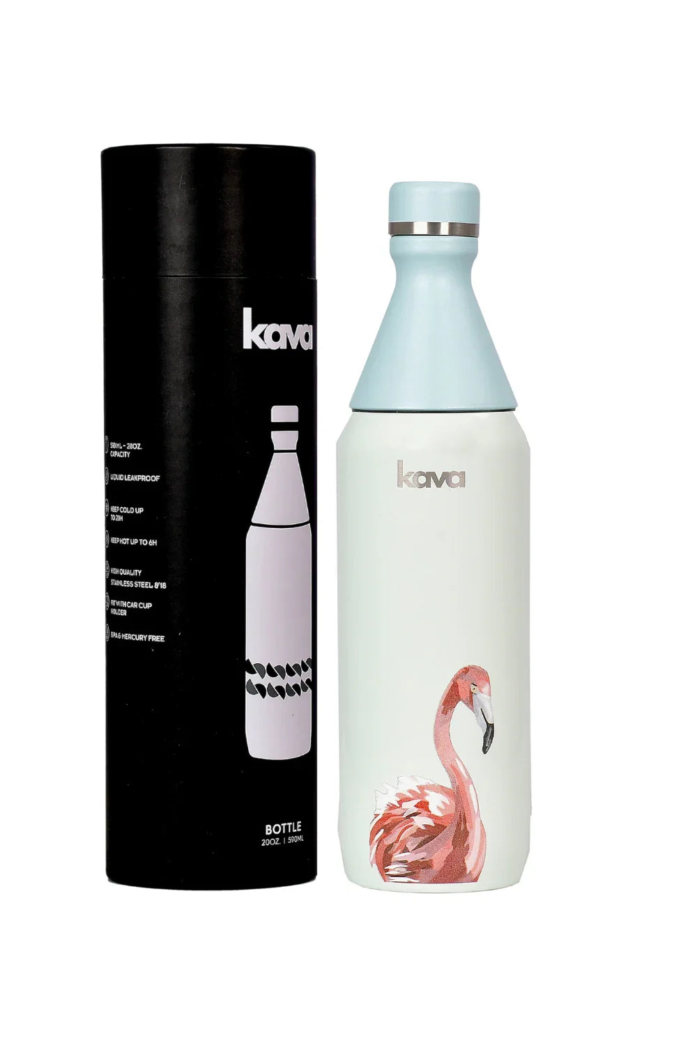 kava 2in1 Flamingo Bottle - kava