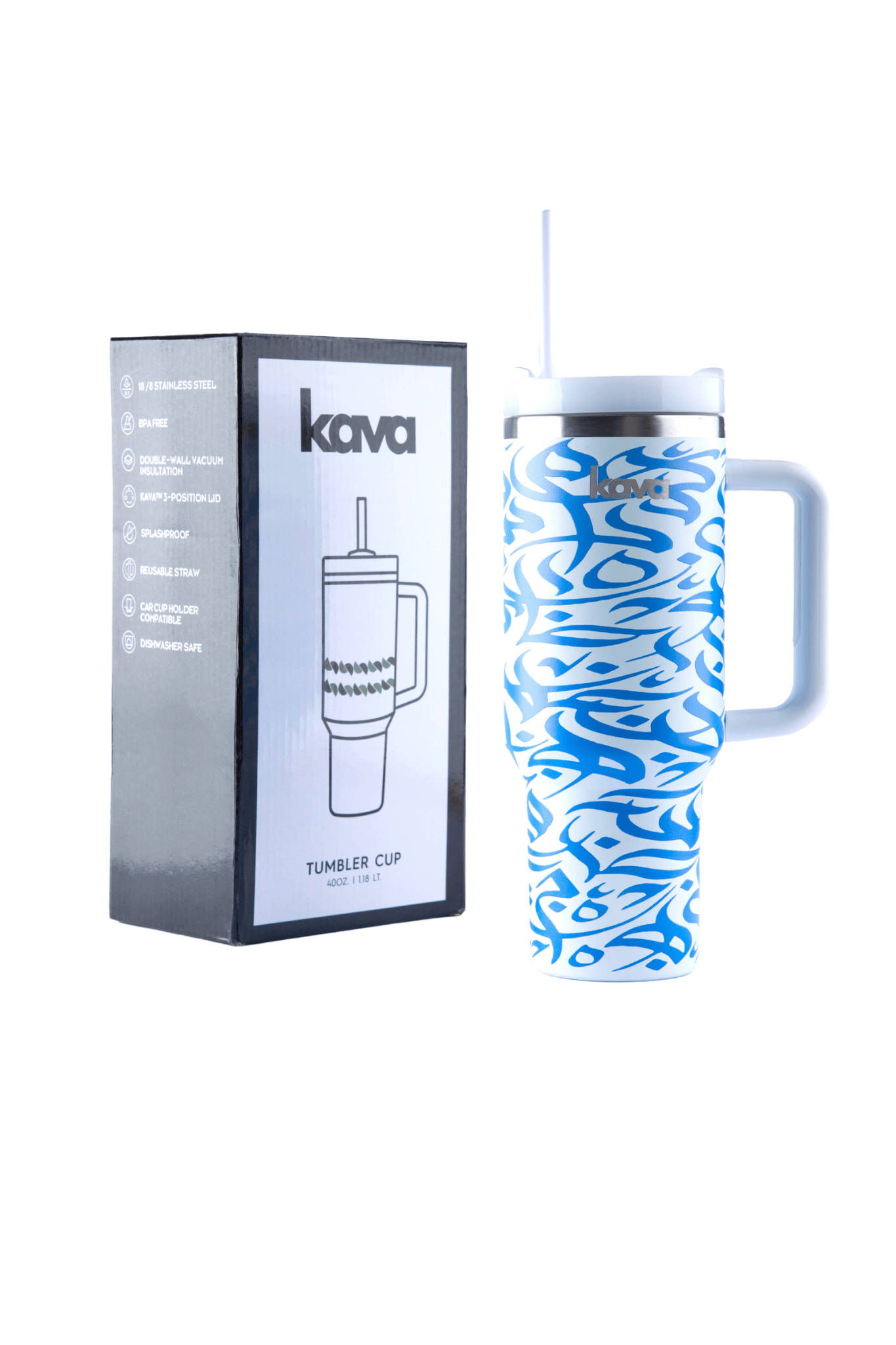 kava Arabic Tumbler - kava