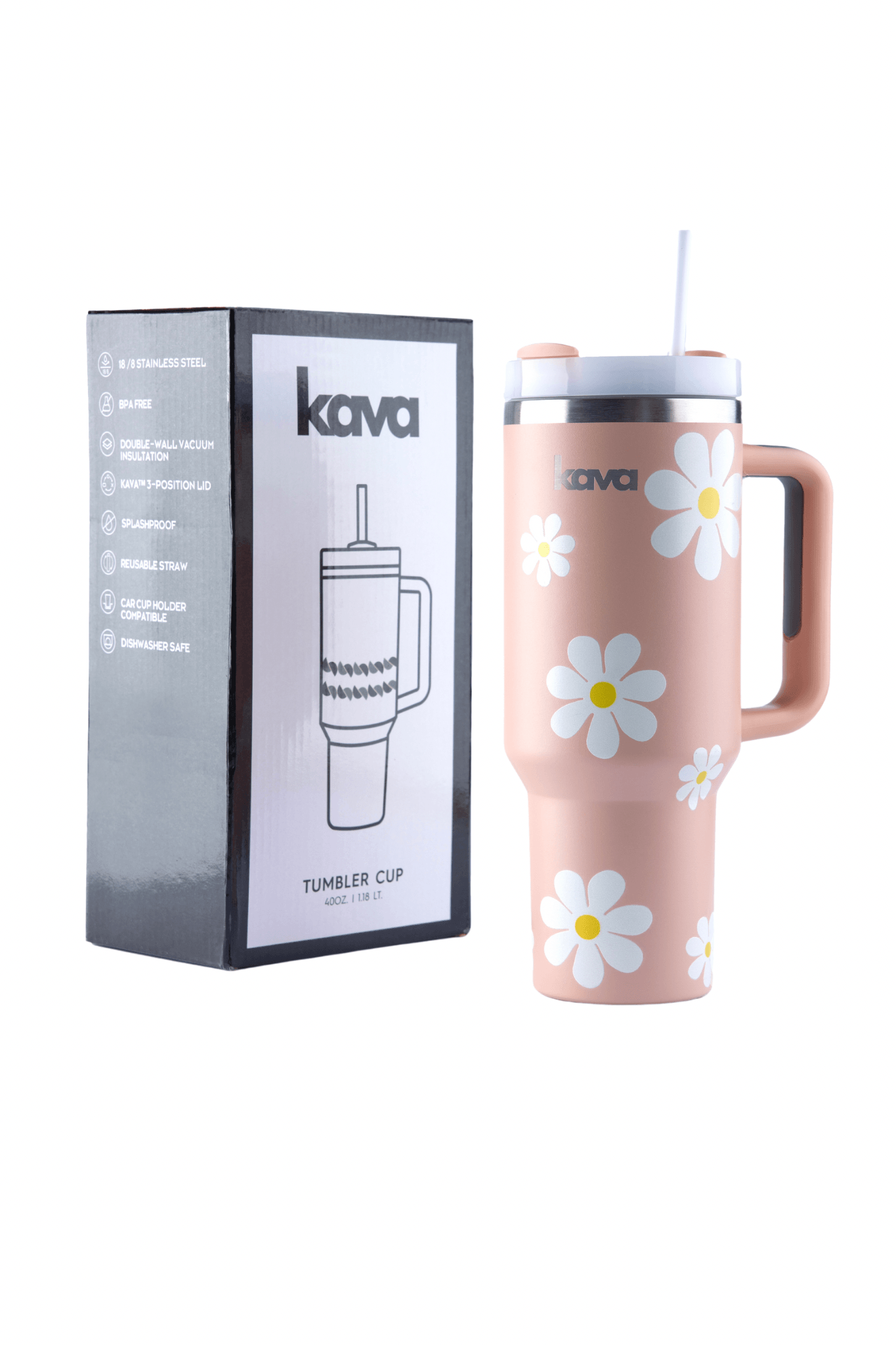 kava Daisy Tumbler - kava